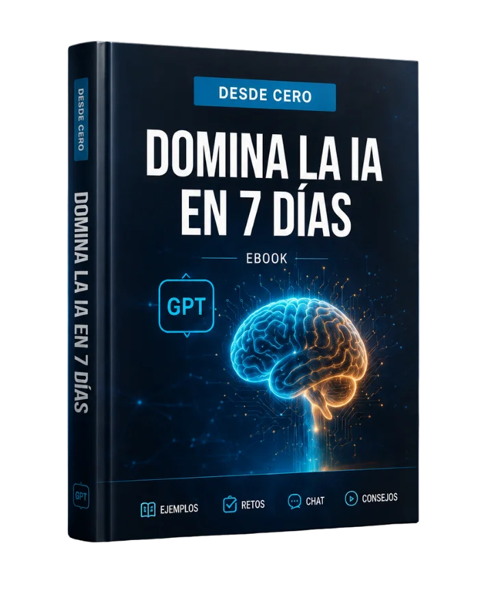 Portada del ebook Domina la IA en 7 Días