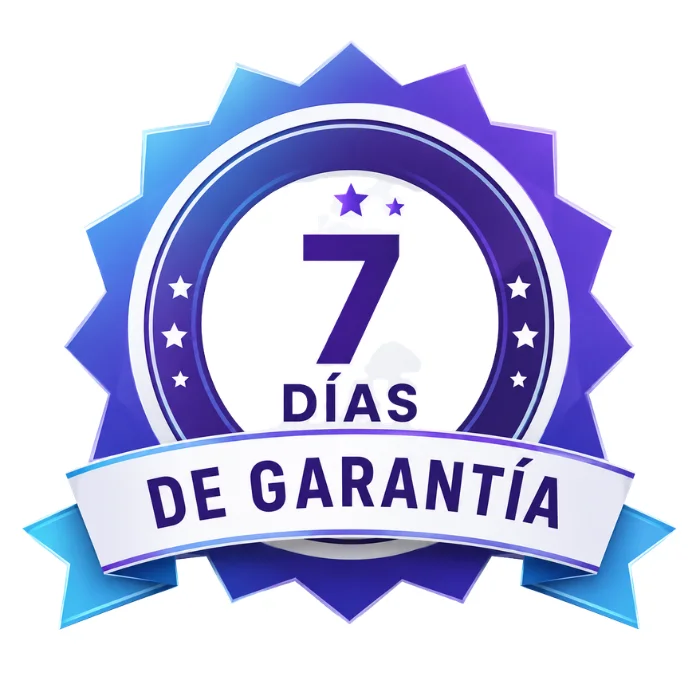 Sello de 7 días de garantía de satisfacción
