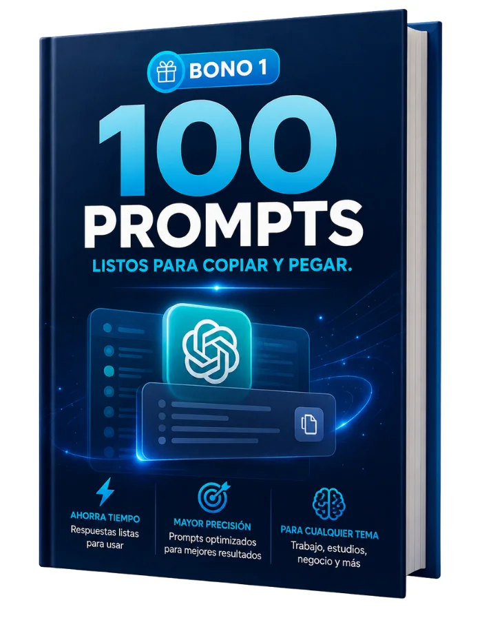Bono 1: 100 Prompts listos para copiar y pegar